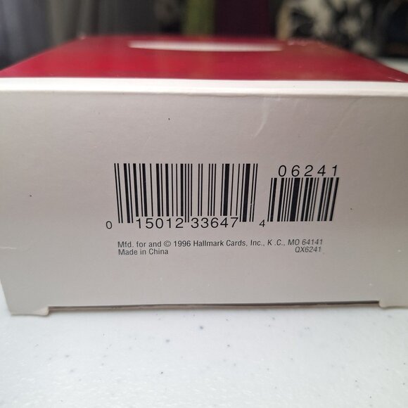 Hallmark Keepsake Ornament Christmas Joy Nativity Scene 1996 Handcrafted By Duan - Picture 6 of 7